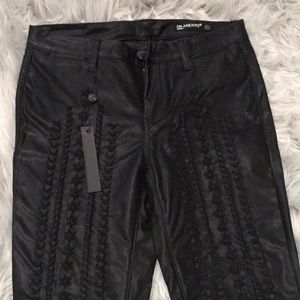 NWT Leather-look Pants